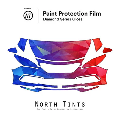 Sujetador transparente con película de protección de pintura precortada PPF para Hyundai Sonata Sport 2015-2017 Foto 1 de 4