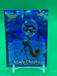 2025 Topps Chrome Sapphire SpongeBob Schwammkopf Randy Cheeks 112 - Bild 1 von 3