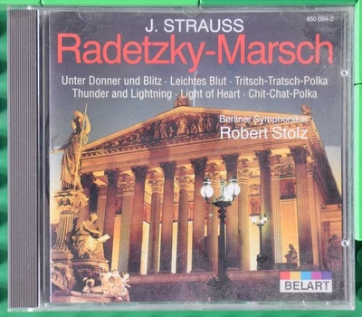 J. Strauss - Radetzky-Marsch - Berliner Symphoniker - Robert Stolz - Belart - CD - Bild 1 von 4