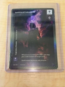 Meraviglie della Prima Esistenza Notturno di Umbratene Foil Mitico 🔥 SP - Foto 1 di 2