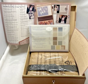 Creative Memories Triumph Memory Chest caja álbum mate libro de ideas - Imagen 1 de 8