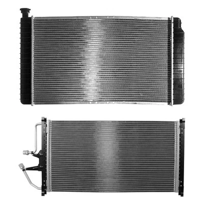 Kit de radiador y condensador de refrigeración de alcance para Chevy C1500 Suburban 94-95 Foto 1 de 2