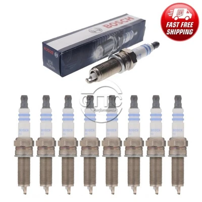 Genuine BOSCH Double Iridium Spark Plug 8PCS for G80 Equus Genesis/ K900 5.0L V8 - Image 1 of 4