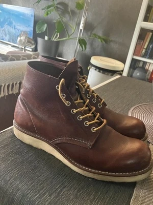 Redwing Red Wing 8196 Brown Leather Derby Boots Shoes Men's UK 9 US 10 EU 43 - Image 1 of 4