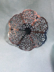Vintage Irvinware Trivet Chrome Plated 5.5'' - Made in USA - Picture 1 of 8