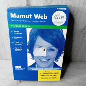 MAMUT WEB STANDARD EDITION ECOMMERCE SOLUTION SOFTWARE - RARE RETRO NEW OPENED - Afbeelding 1 van 6