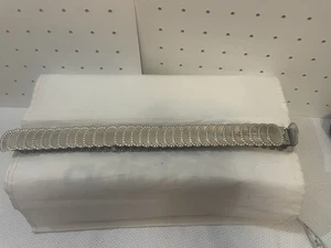 Cinturón de moda elástico de metal plateado para mujer talla L/XL 15,00 - Imagen 1 de 4