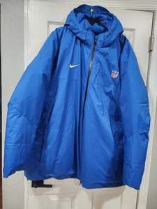 Nike NFL Team Issue Down Hooded Parka Jacke Blau Herren Größe 3XL DC3054-010 - Bild 1 von 7