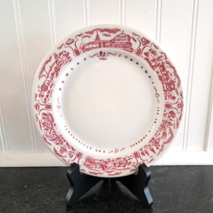 1950s Howard Johnson 7.25" Plate Restaurantware MARCH OF PROGRESS Caribe - Picture 1 of 5