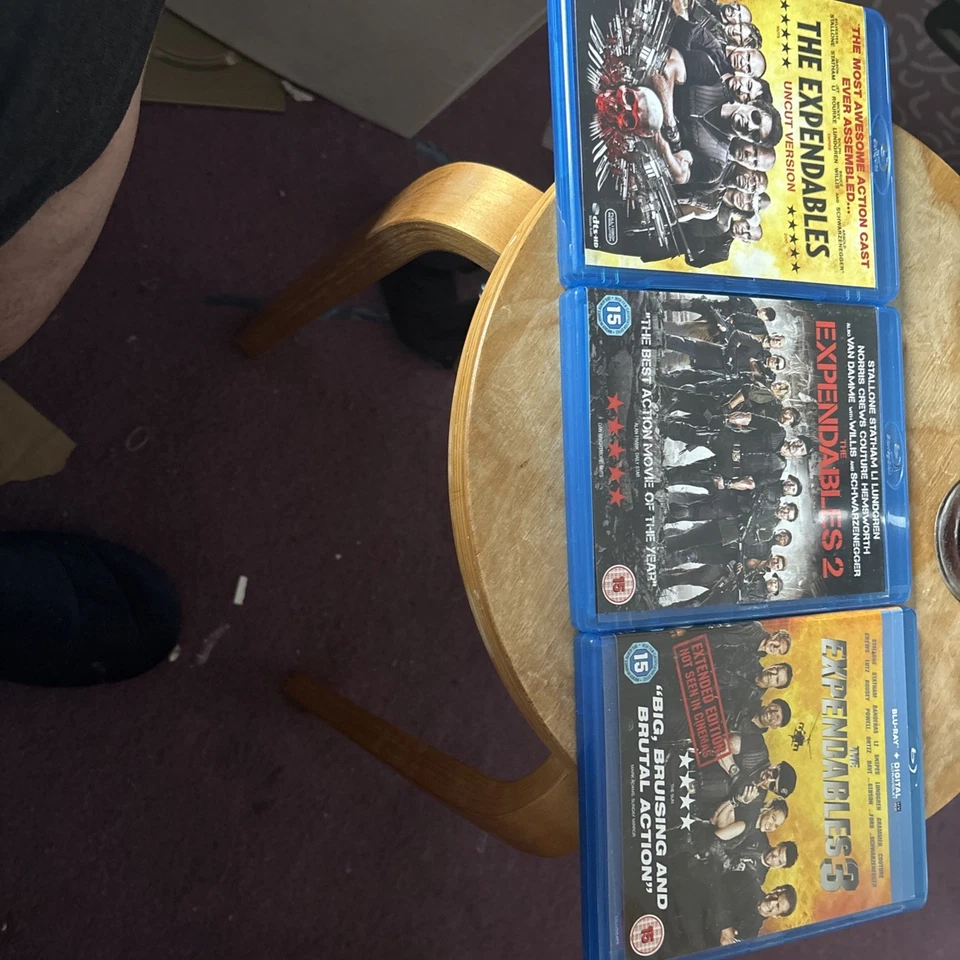 The Expendables 1-3 Blu-ray (not A Boxset) - Image 1 of 1