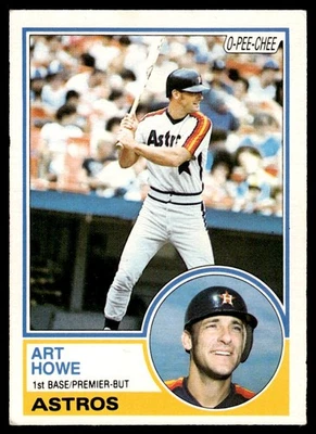 1983 O-Pee-Chee Art Howe Houston Astros #372 - Image 1 of 2