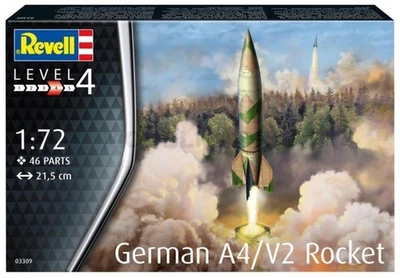REVELL 03309 1/72 German A4/V2 Rocket(W/Launch Platform And Remorque) - Photo 1/4