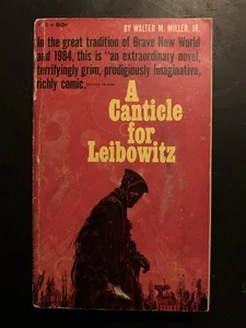 Rare 1961 “A Canticle for Leibowitz” Walter M. Miller, Jr. Bantam 1st PB Print - Picture 1 of 13
