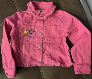 Chaqueta Rosa Niñas/365 Niños de Garanimals Peanuts Juventud: Talla: 6 - Imagen 1 de 7