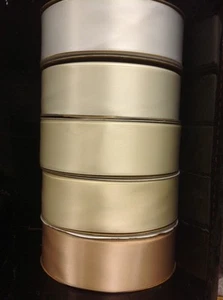 Offray Double Face Satin Ribbon 100yrds or 50yrds put-ups Wholesale Lots - Picture 1 of 7