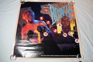 1983 Vintage David Bowie Let’s Dance Vintage Promo Poster 36 x 36” - Picture 1 of 1