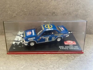 DIECAST 1:43 OPEL ASCONA 400 A.KULLANG B.BERGLUND RALLYE MONTECARLO 1981 (04) - Picture 1 of 2