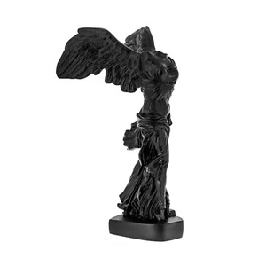 Nike Dea alata di Samotracia / Dea della vittoria, nero - statua greca 36 cm - Foto 1 di 6