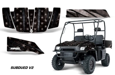 UTV Graphics Stickers Decals For Polaris Ranger 500 700 2005-2008 Subdued V2 - Image 1 of 2