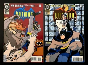 Batman Adventures Lot #21, 22 Catwoman Man-Bat Two-Face Appearances DC 1994 - Picture 1 of 2