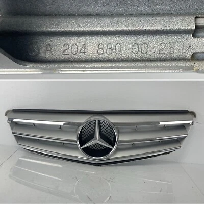 Grelha frontal de luxo esportiva Mercedes Benz C Class C 250 C300 2008-2014 fabricante de equipamento original - Imagem 1 de 4