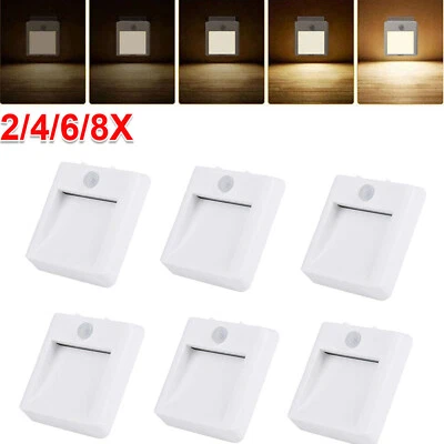 Dimmable LED night light with motion detector socket night lamp socket light - Image 1 of 4
