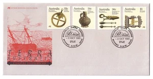 1985 FDC Australia. Terra Australis. Coastal Shipwrecks. Various FDI postmarks - Picture 1 of 1