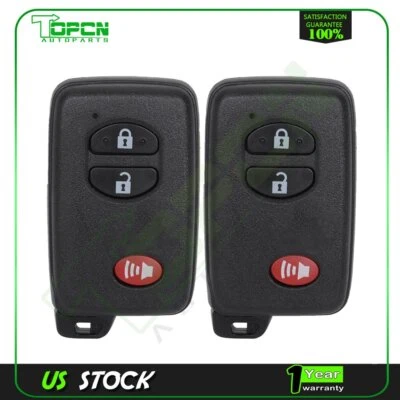 2 For Toyota Highlander RAV4 2008-2013 Keyless Entry Remote Control Car Key Fob - Image 1 of 4