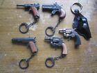 Vintage Luger Gun Pistol Key Chain Die Cast Keyring + 4 MORE!!!