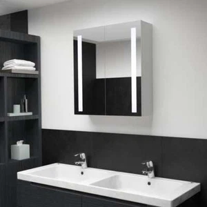 Bathroom Mirror Cabinet 60x14x62 Q4F0 - Picture 1 of 8
