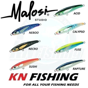 Señuelos flotantes MALOSI STUDIO CHIEFTAIN 180F Master Series Stickbait 75 g HECHOS A MANO - Imagen 1 de 17