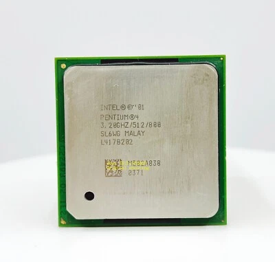Intel Pentium 4 CPU SL6WG 3.2GHz 512KB 800MHz 478 processor .Testing - Image 1 of 4