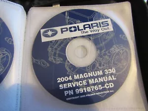 Polaris 2004 Magnum 330 Manuale di servizio su disco #9918765-CD - Foto 1 di 1