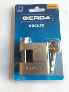 Candado obturador de alta seguridad Gerda - KSWT 50 (Hecho en Polonia) - Imagen 1 de 4