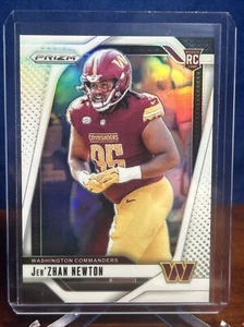 2024 Prizm Jer’Zhan Newton Rookie RC White /35 SSP Washington Commanders - Bild 1 von 10