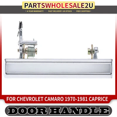 Хромированная внешняя дверная ручка переднего пассажира для Chevrolet Bel Air Camaro Impala - Изображение 1 из 4