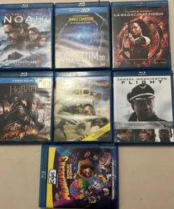 Lotto stock 7 blu ray blu-ray 3d come nuovi da collezione - Foto 1 di 1