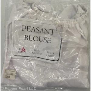 Peasant Blouse Child SMALL Costume Halloween Theater Renaissance Medieval Pirate - Picture 1 of 3