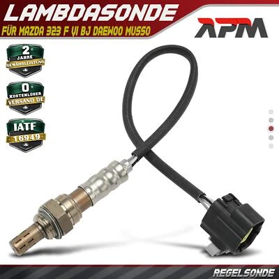 Sonda lambda sonda di regolazione prima catalizzatore per Mazda 323 F VI BJ Premacy CP Daewoo Musso - Immagine 1 di 4