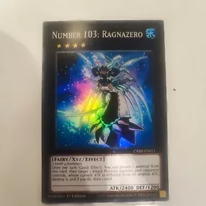 Yugioh Crossover Breakers - Number 103: Ragnazero (V.2 - Super Rare) NM Eng 1st - Bild 1 von 1