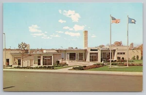 Ferienhaus Restaurant entlang Connecticut Turnpike Postkarte - Bild 1 von 2