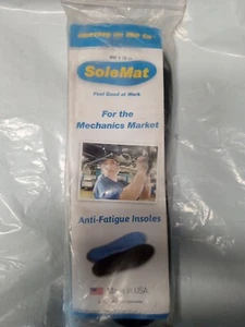 SoleMat Anti-Fatigue Insoles, Men's Size 12-13 - Picture 1 of 3