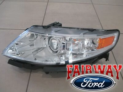 09 thru 12 Lincoln MKS OEM HeadLamp Light Decontented Level 3 No Bulbs LH Driver - Image 1 of 4