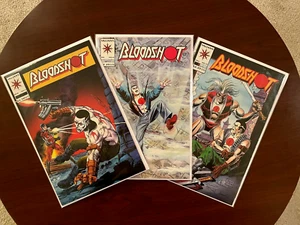 Bloodshot #2 #6 #11 (Valiant 1993) Don Perlin 1st Ninjak 9.4 NM - Bild 1 von 7