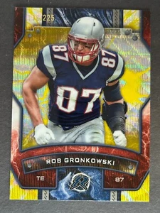 2024 Topps Resurgence - Rob Gronkowski #66 - Yellow Surge 176/255 - Patriots - Bild 1 von 2
