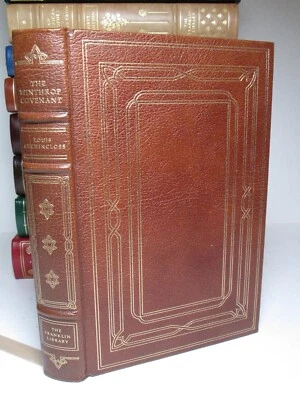 LOUIS AUCHINCLOSS The Winthrop Covenant Franklin Library Book Leather 1stEd 1976 - Image 1 of 4