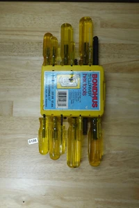 Vintage Bondhus 13pc Balldriver Hex Tools Set BSX13 #10637 SAE .050-3/8” USA - Picture 1 of 12