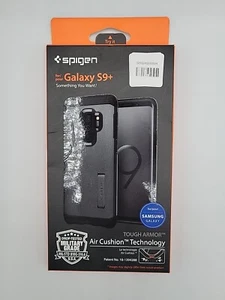 Samsung Galaxy S9+ Spigen case Graphite Gray - Picture 1 of 2