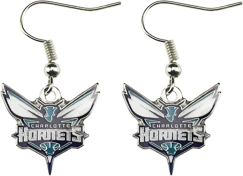 Charlotte Hornets Dangler Earrings Cover