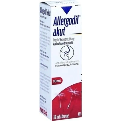 MEDA PHARMA GMBH & CO KG ALLERGODIL akut Nasenspray 10 ml PZN 03436979